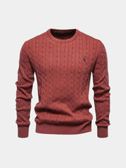 Cotton  Crew Neck Pullover Sweater - North & Row