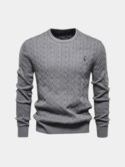 Cotton  Crew Neck Pullover Sweater - North & Row