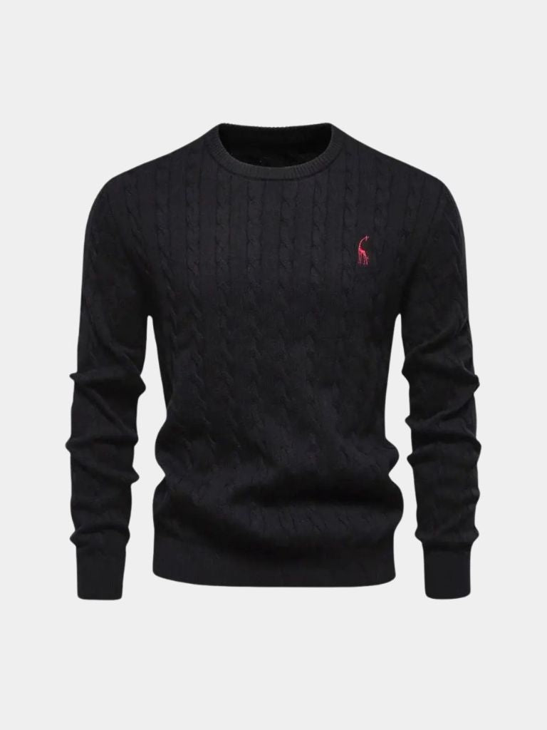 Cotton  Crew Neck Pullover Sweater - North & Row