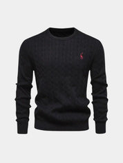 Cotton  Crew Neck Pullover Sweater - North & Row