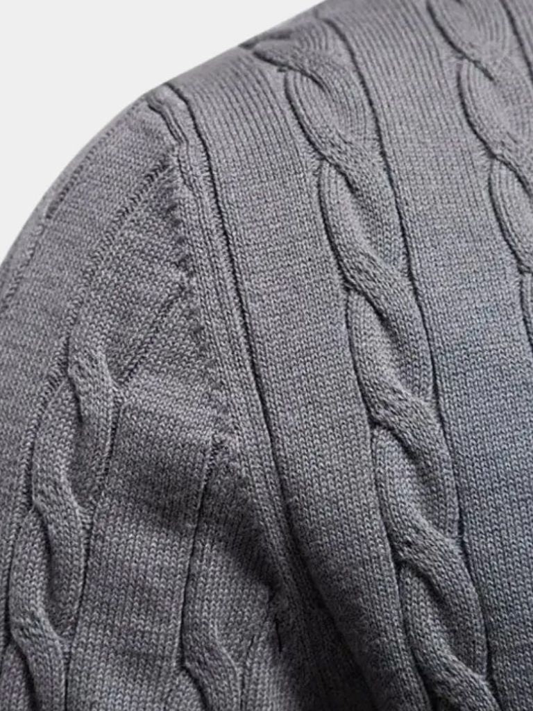 Cotton  Crew Neck Pullover Sweater - North & Row