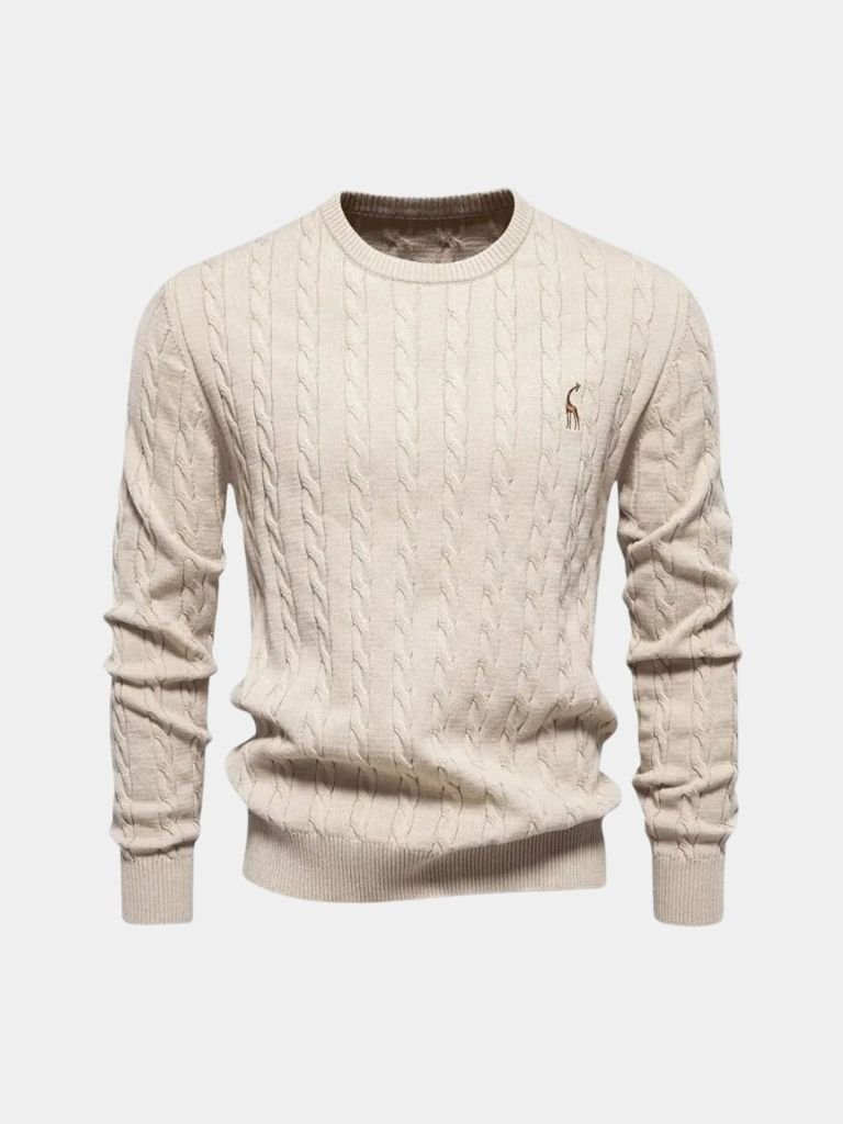 Cotton  Crew Neck Pullover Sweater - North & Row