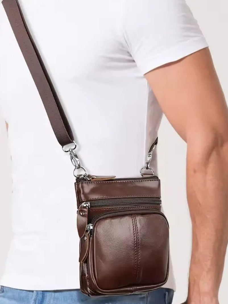 Crossbody Leather Shoulder Bag - North & Row