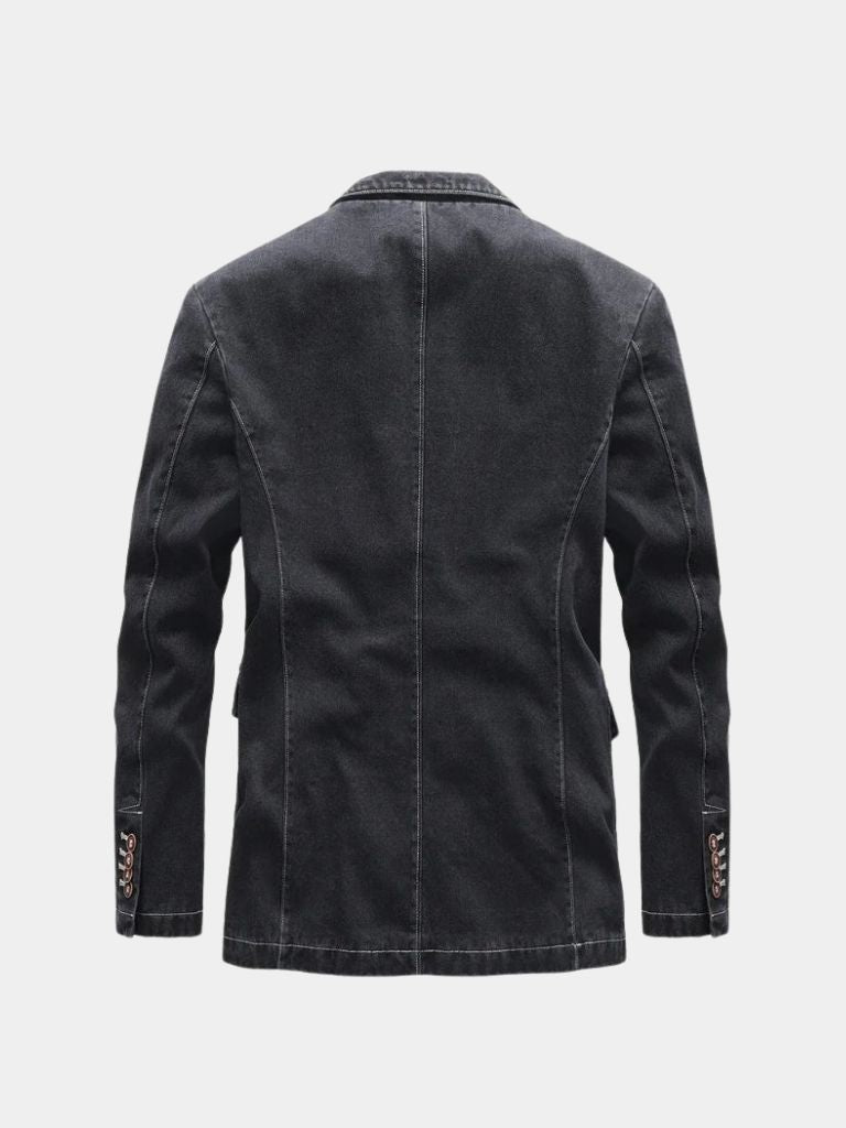 Denim Covenant Blazer Jacket – North & Row