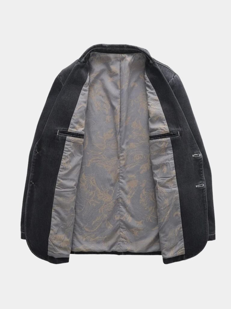 Denim Covenant Blazer Jacket – North & Row
