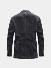 Denim Covenant Blazer Jacket – North & Row