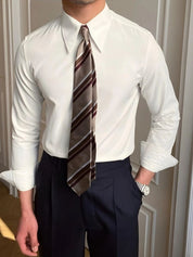 Elegant Spearpoint Collar Shirt - North & Row