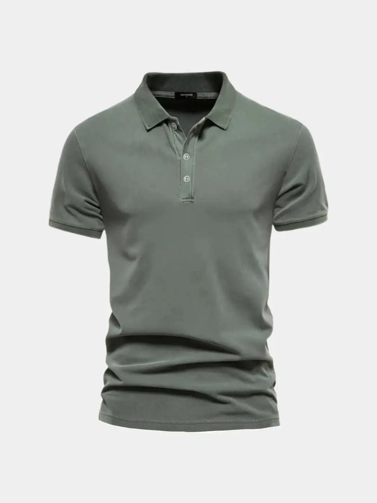 Essential Cotton Polo Shirt - North & Row