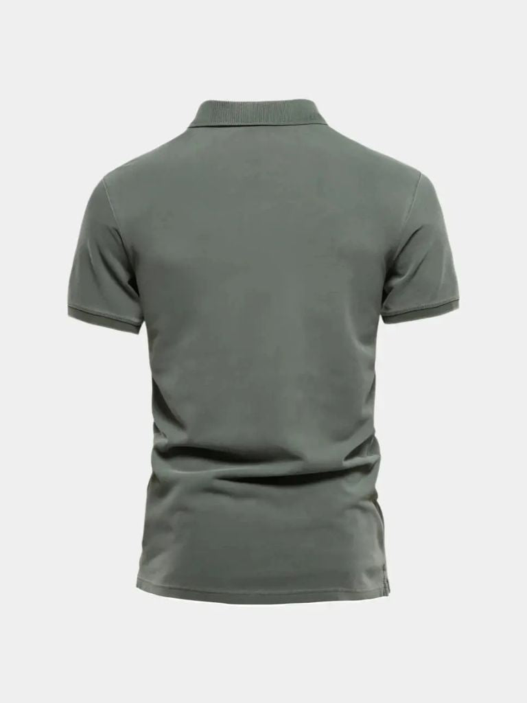 Essential Cotton Polo Shirt - North & Row