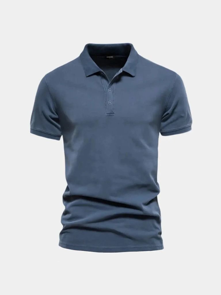 Essential Cotton Polo Shirt - North & Row