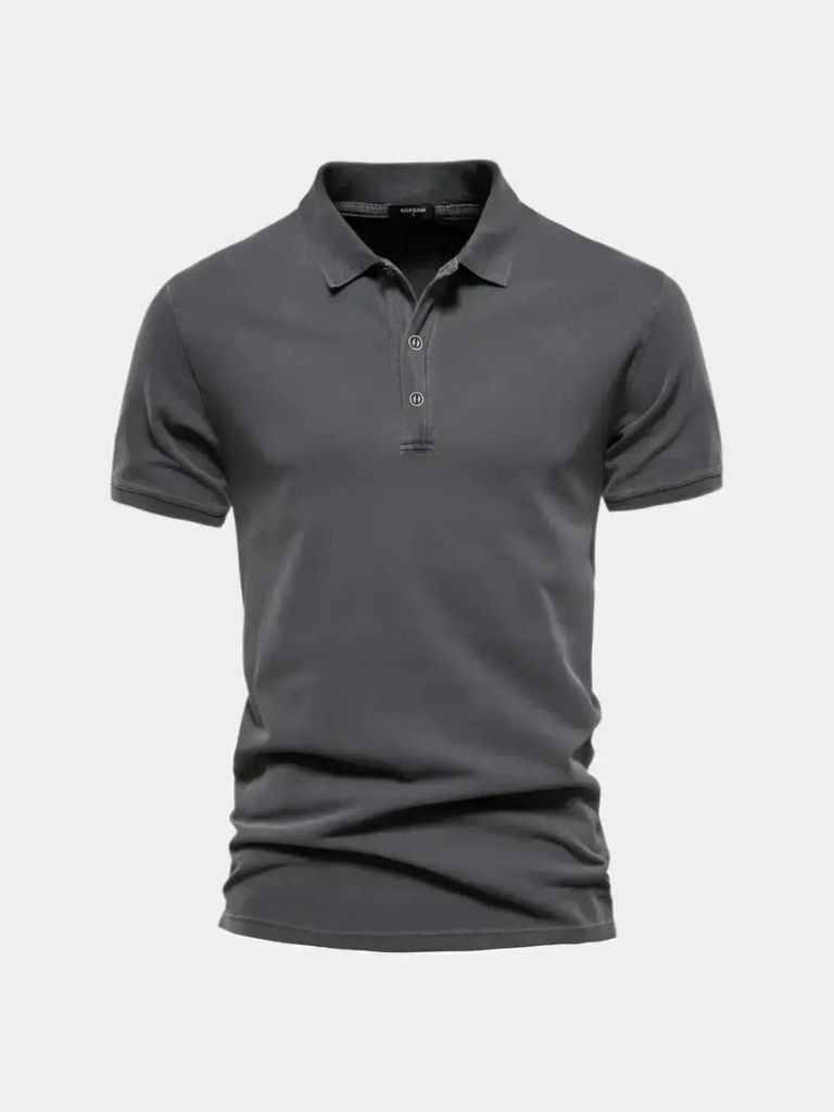 Essential Cotton Polo Shirt - North & Row