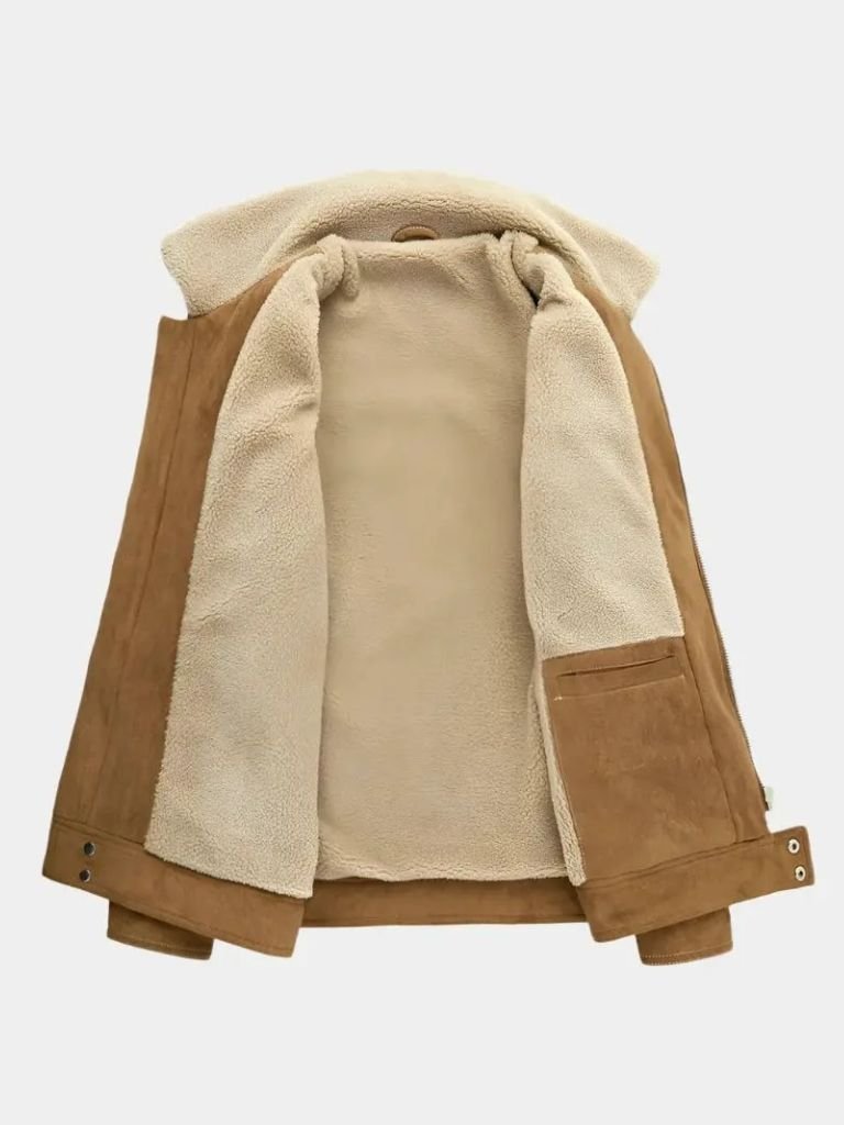 Essential Fleece Suede Jacket - North & Row