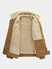 Essential Fleece Suede Jacket - North & Row