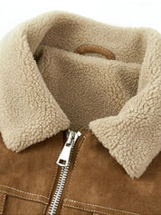 Essential Fleece Suede Jacket - North & Row