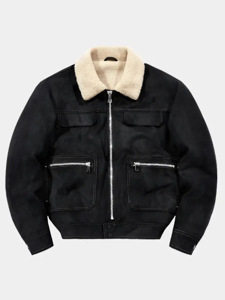 Essential Fleece Suede Jacket - North & Row