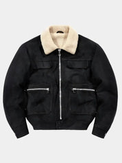 Essential Fleece Suede Jacket - North & Row