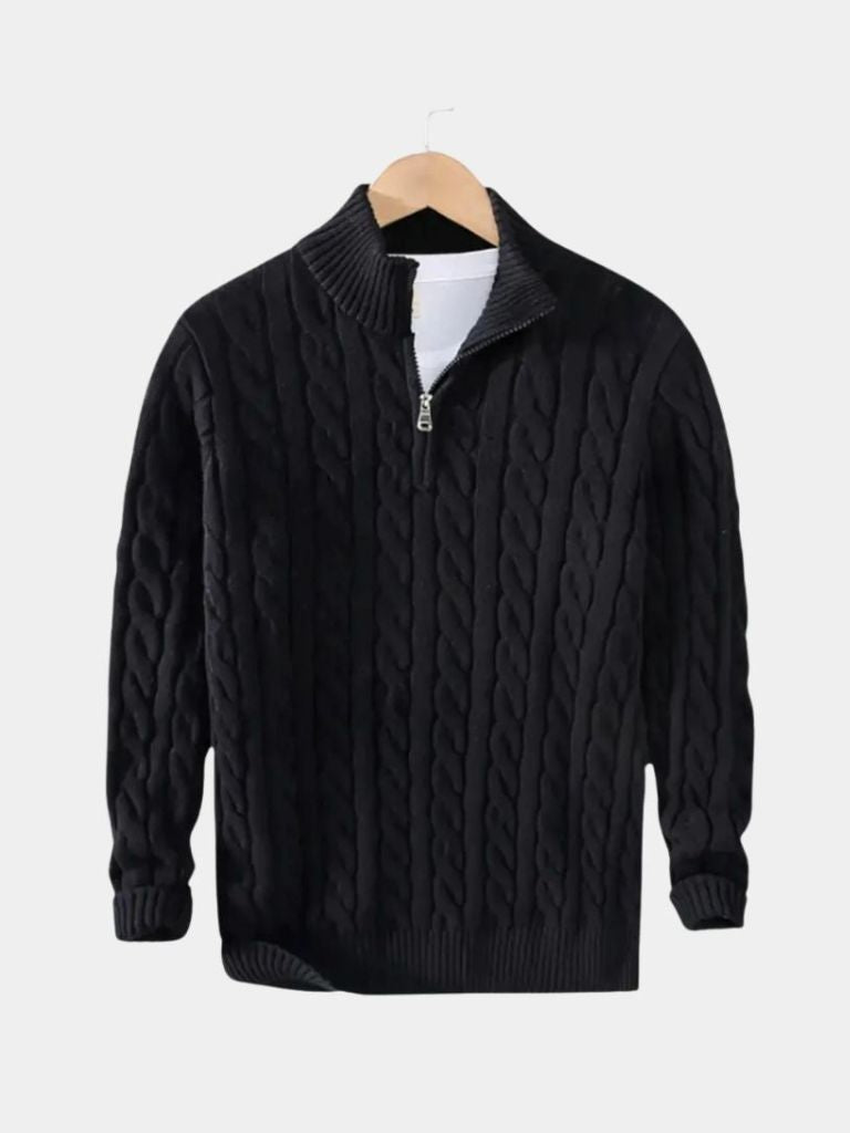 Essential Half Zip Curve Sweater - North & Row