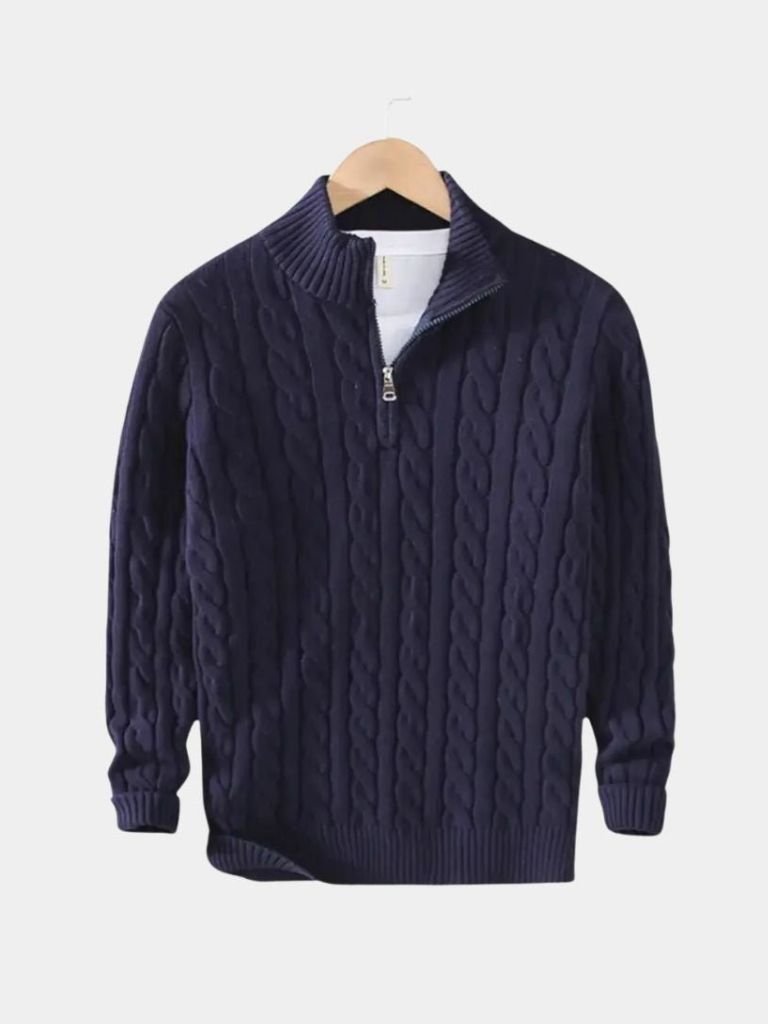 Essential Half Zip Curve Sweater - North & Row