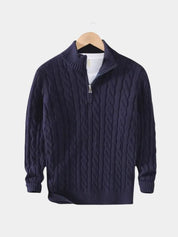 Essential Half Zip Curve Sweater - North & Row