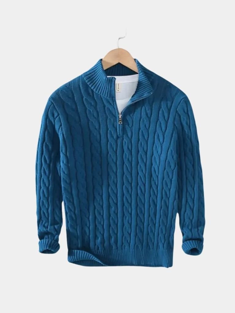 Essential Half Zip Curve Sweater - North & Row