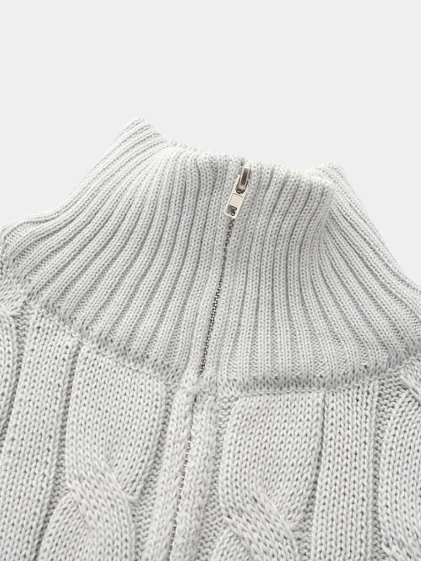 Essential Half Zip Curve Sweater - North & Row