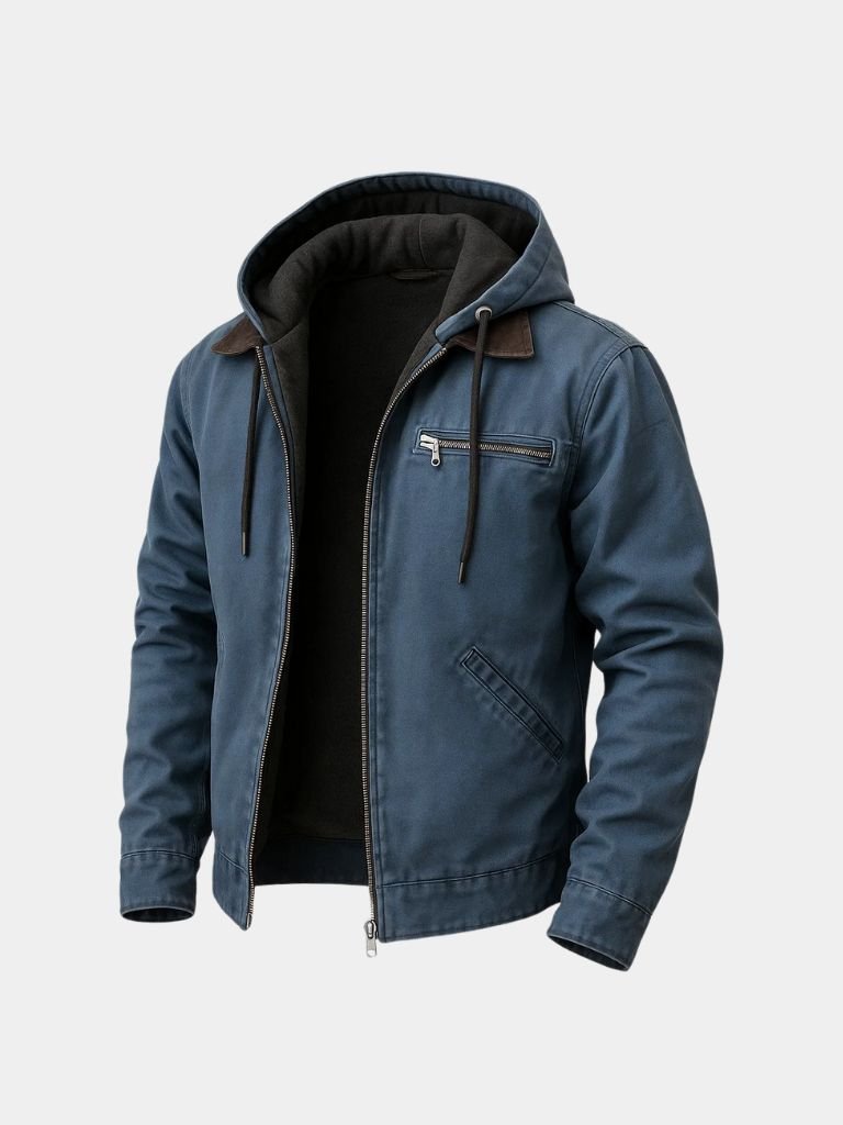 Essential Hooded Work Jacket - North & Row