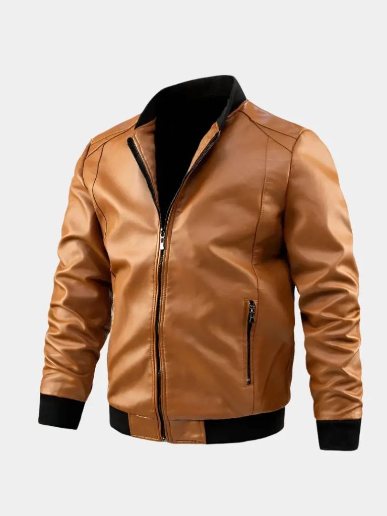 Essential Leather Jacket - North & Row