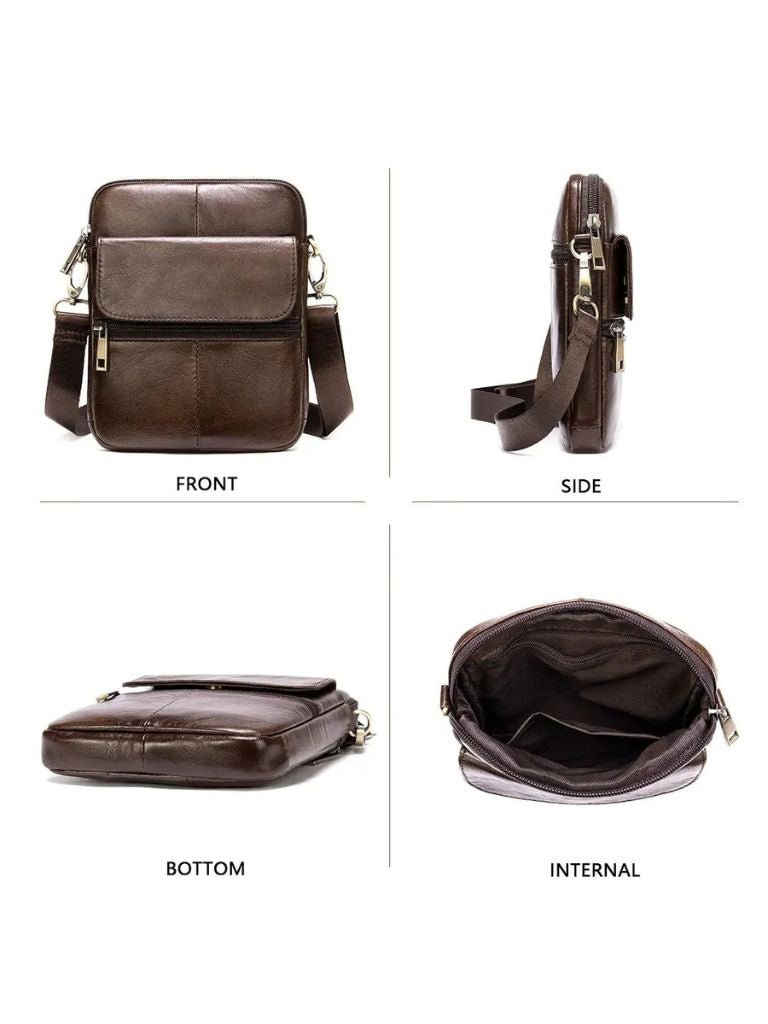 Essential Leather Shoulder Bag - North & Row