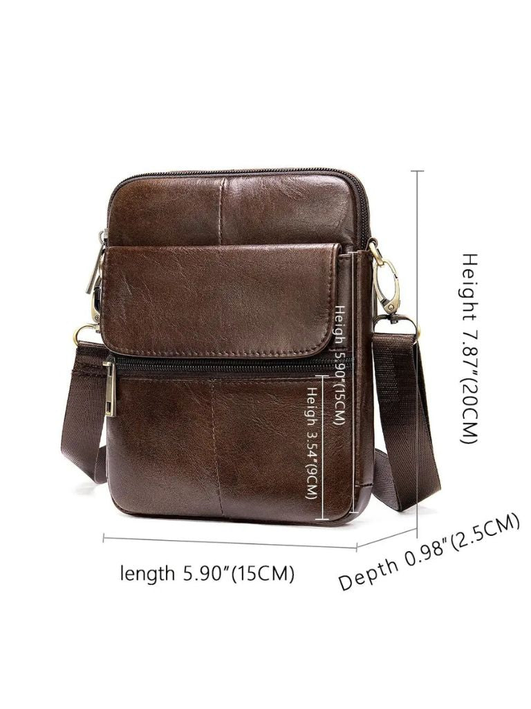 Essential Leather Shoulder Bag - North & Row