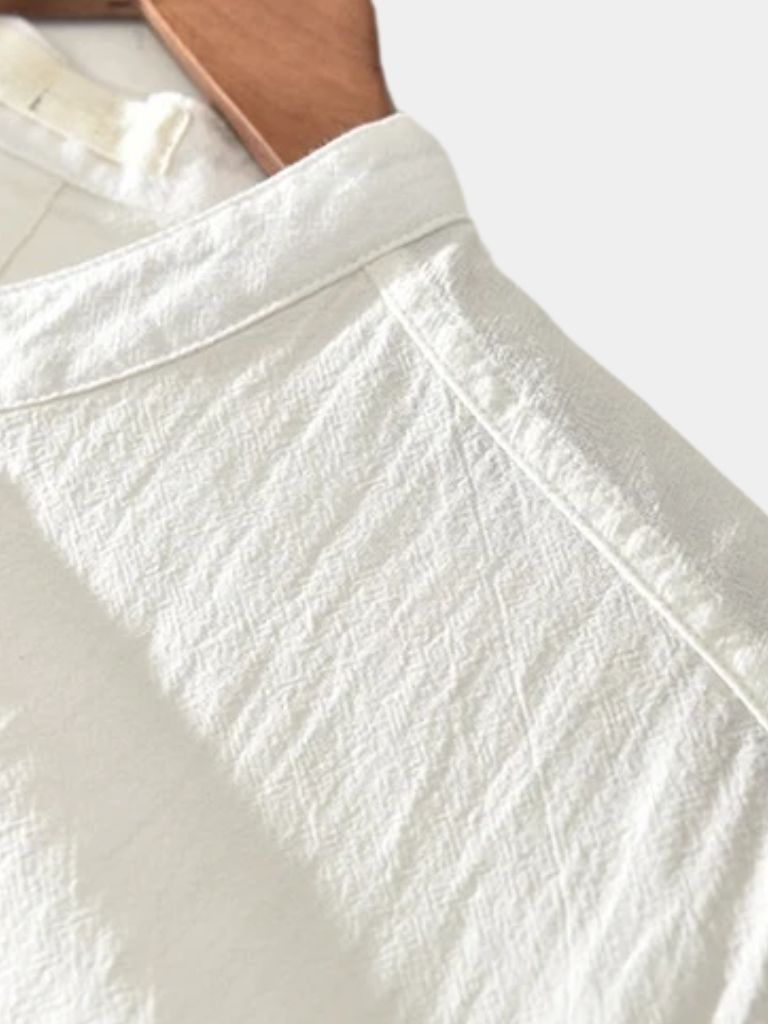 Essential Short Sleeve Linen Shirt - North & Row