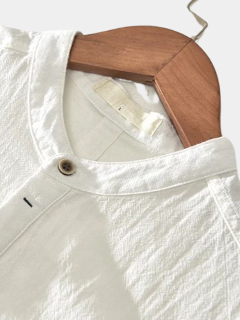 Essential Short Sleeve Linen Shirt - North & Row