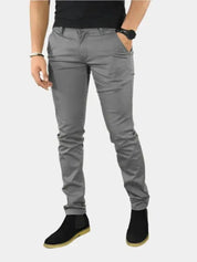 Essential Slim Fit Straight Trousers - North & Row