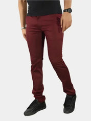 Essential Slim Fit Straight Trousers - North & Row