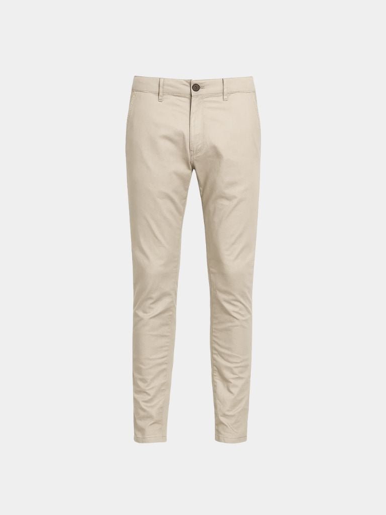 Essential Slim Fit Straight Trousers - North & Row