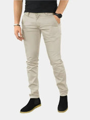 Essential Slim Fit Straight Trousers - North & Row