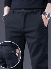 Essential Stretchy Straight Trousers - North & Row