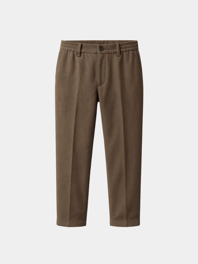Essential Stretchy Straight Trousers - North & Row