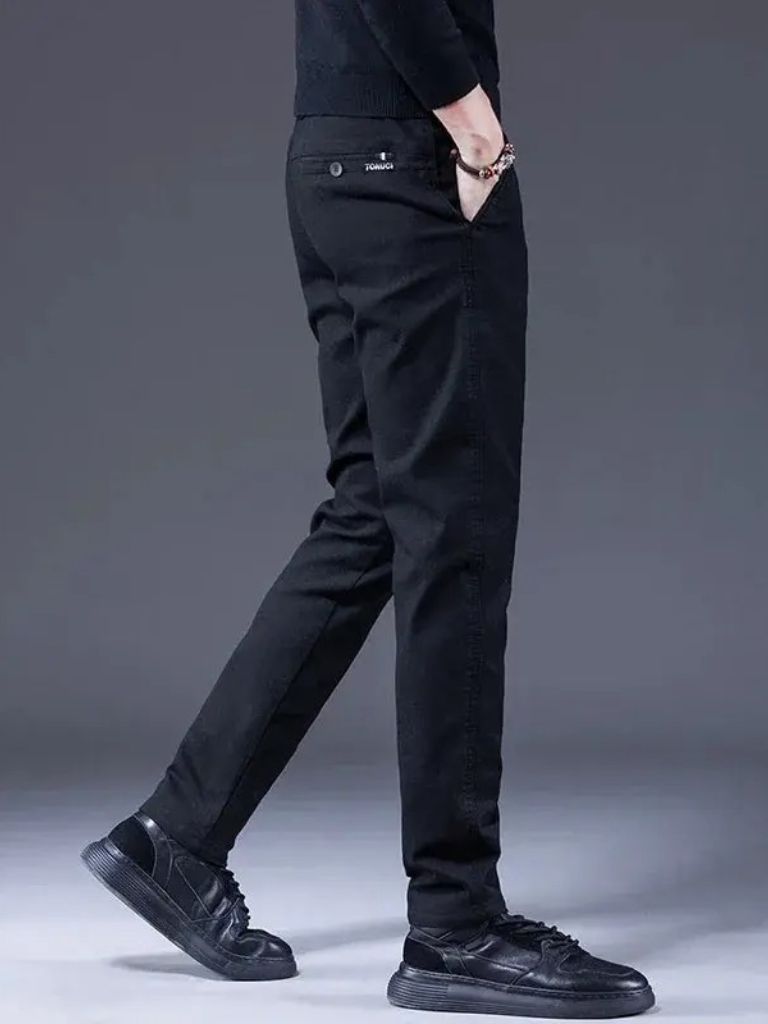 Essential Stretchy Straight Trousers - North & Row