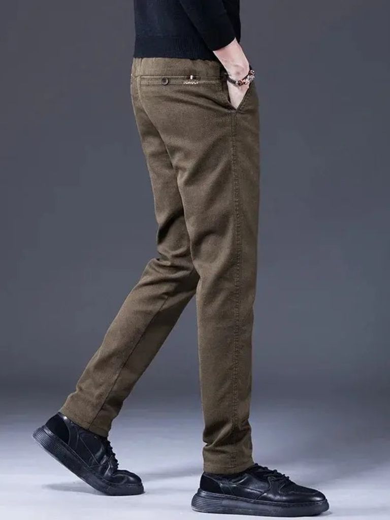 Essential Stretchy Straight Trousers - North & Row