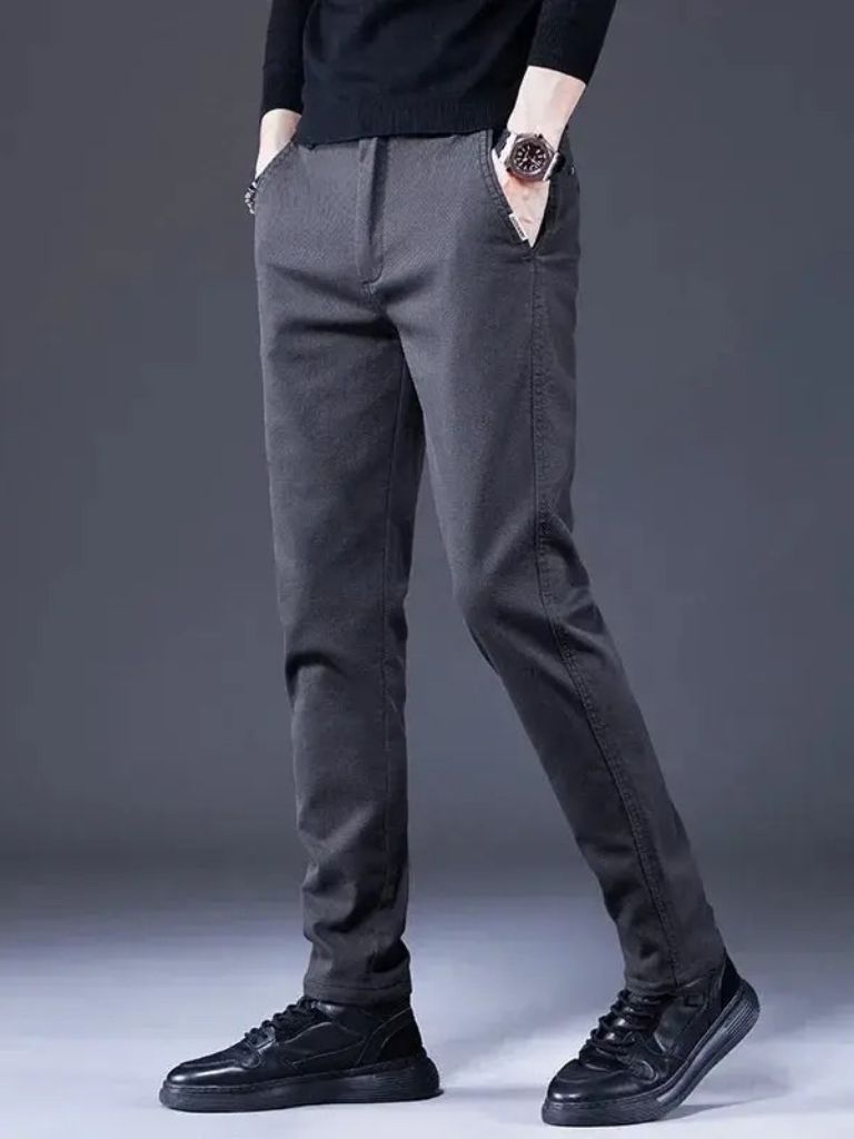Essential Stretchy Straight Trousers - North & Row