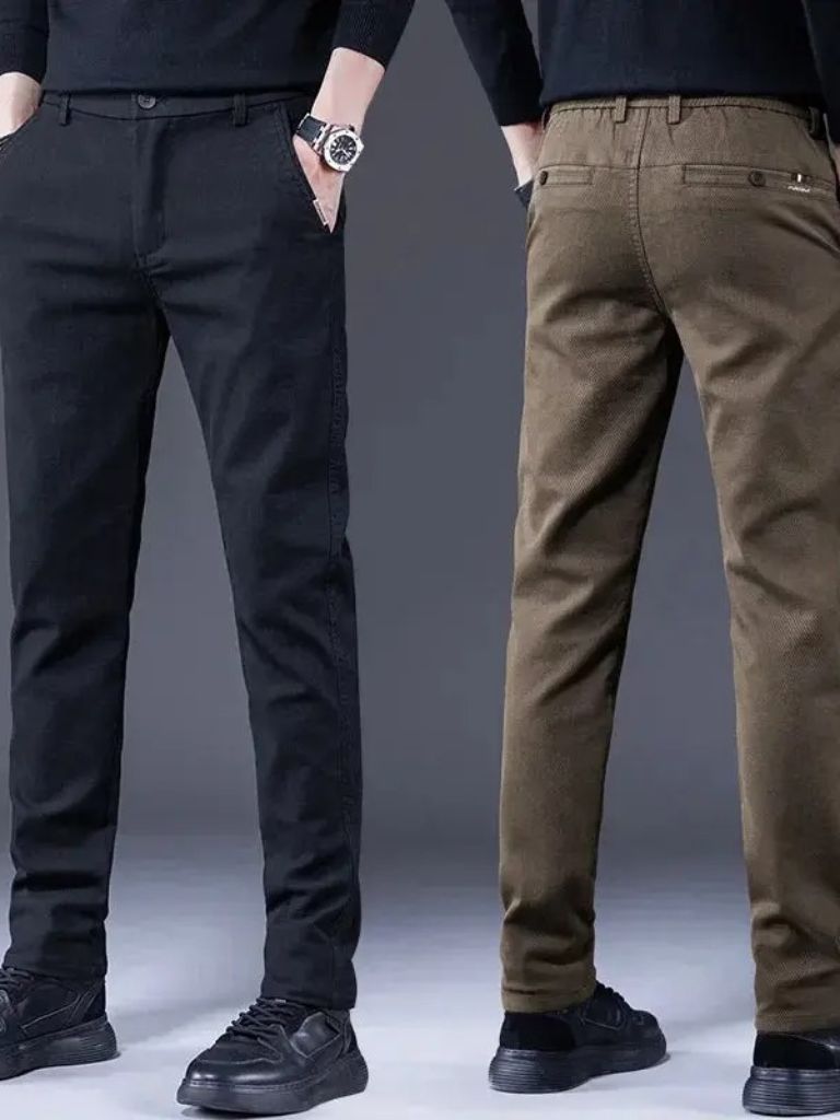 Essential Stretchy Straight Trousers - North & Row