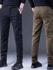 Essential Stretchy Straight Trousers - North & Row
