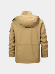 Fleece Hooded Bomber Jacket - North & Row