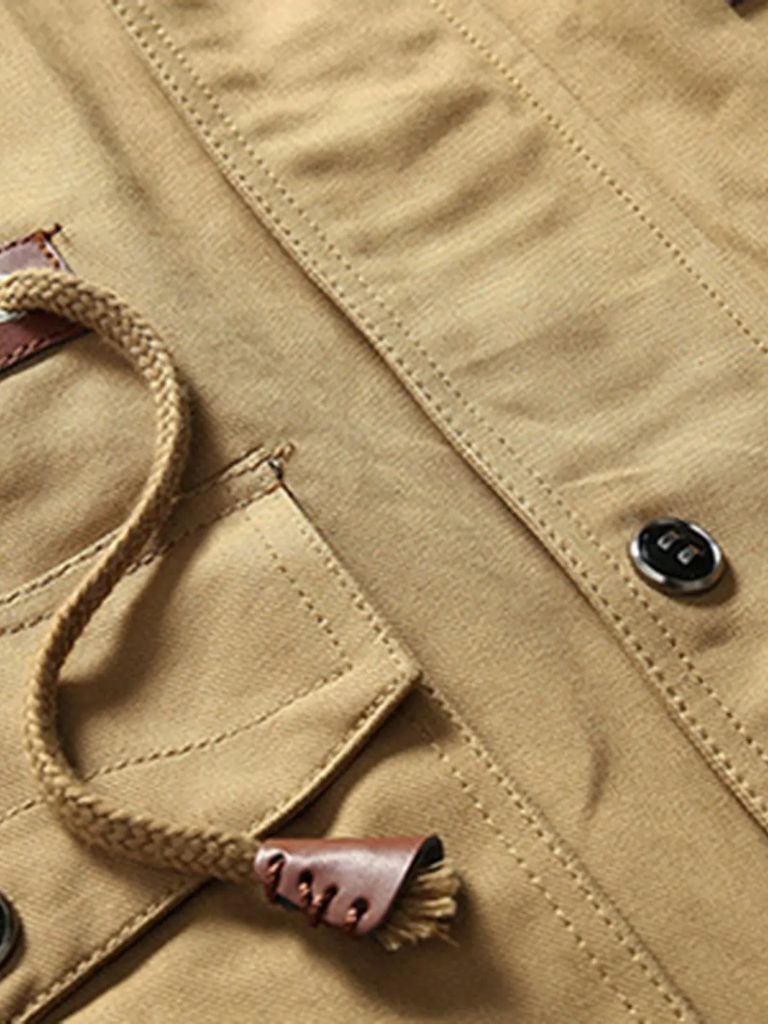 Fleece Hooded Bomber Jacket - North & Row