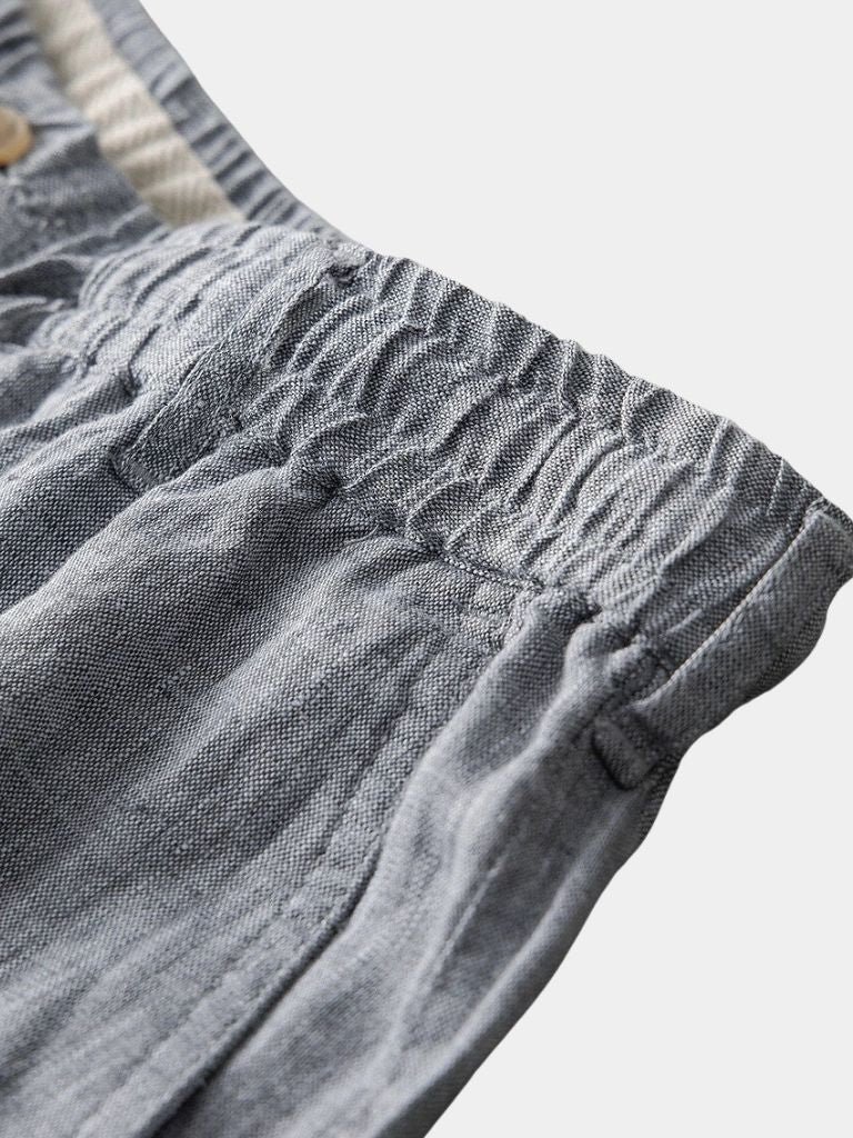 Gris Mariner Linen Shorts - North & Row