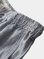 Gris Mariner Linen Shorts - North & Row