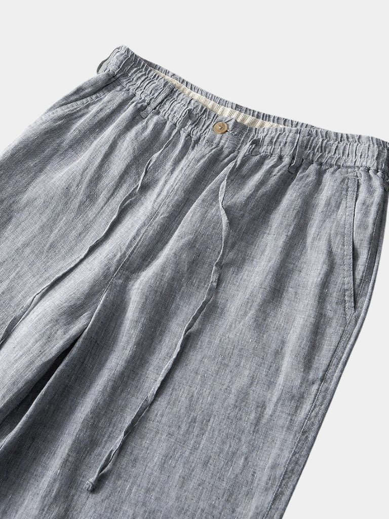 Gris Mariner Linen Shorts - North & Row