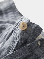 Gris Mariner Linen Shorts - North & Row