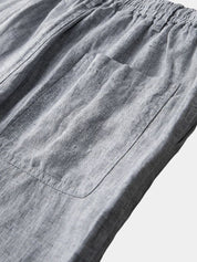 Gris Mariner Linen Shorts - North & Row
