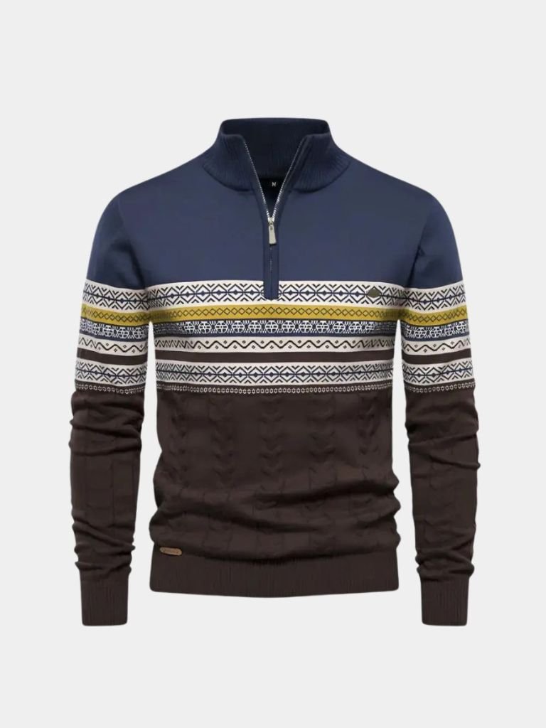 Half Zip Knit Pullover Sweater - North & Row